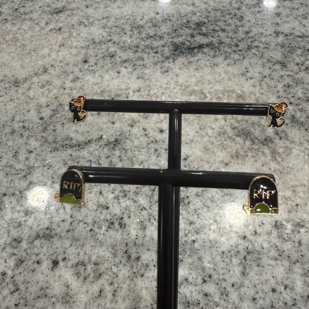 Cute Halloween Fashion Earrings - 2 Pack